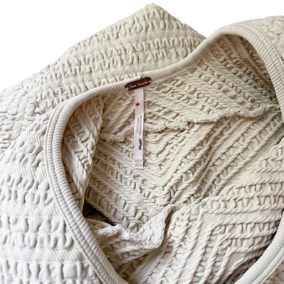 Free People Gabby Seamless Midi Dress Ivory - Picture 8 of 10